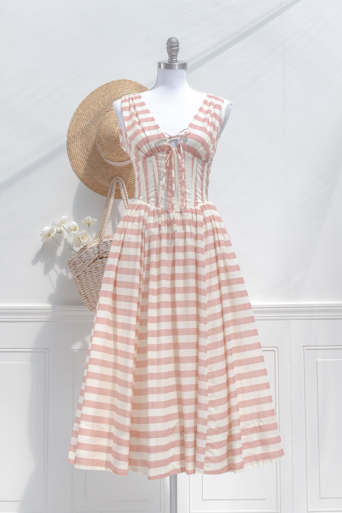classic french style romantic dress