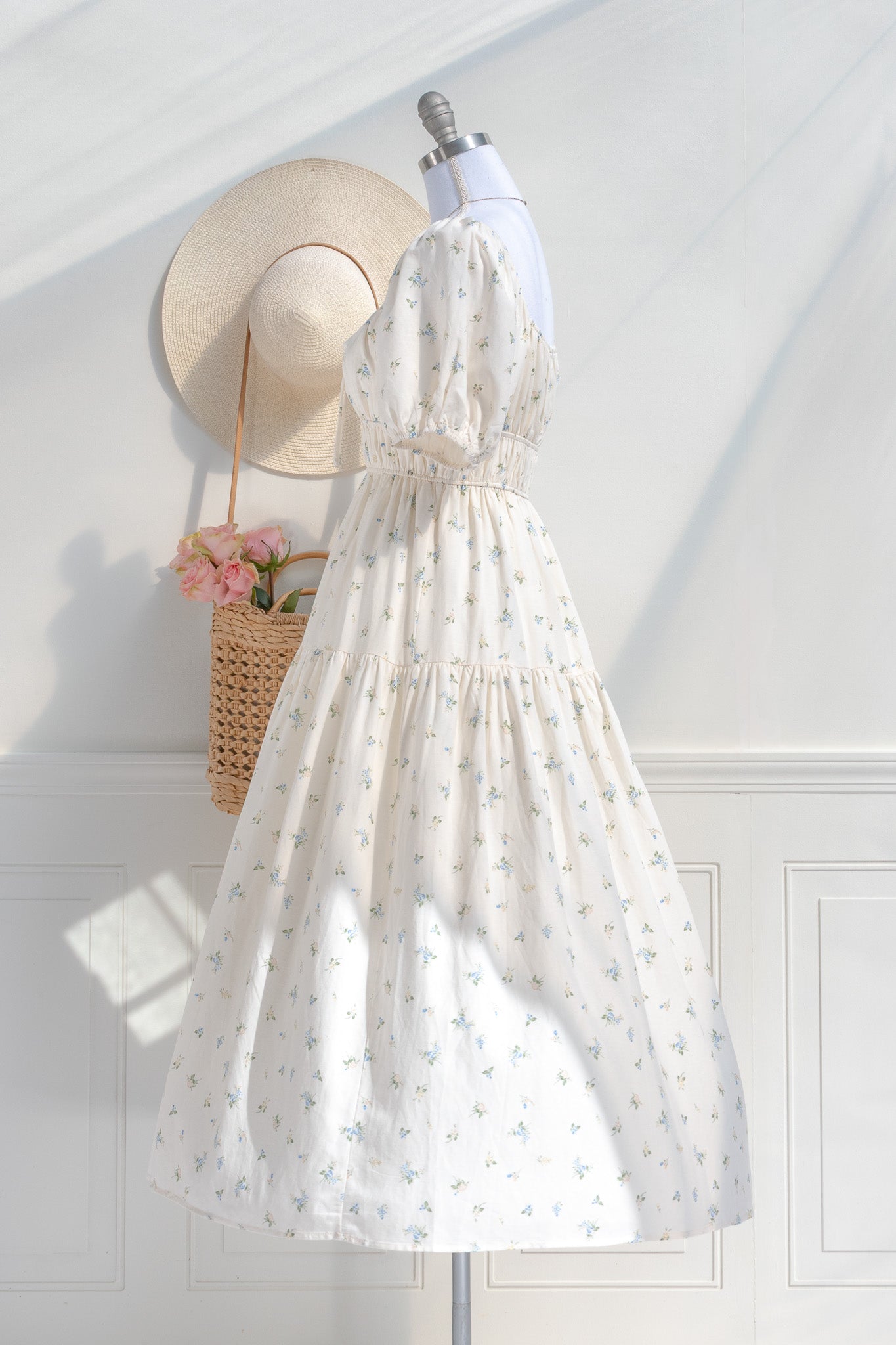 cute cottagecore dresses Sunny Afternoon Cottagecore Floral Dress