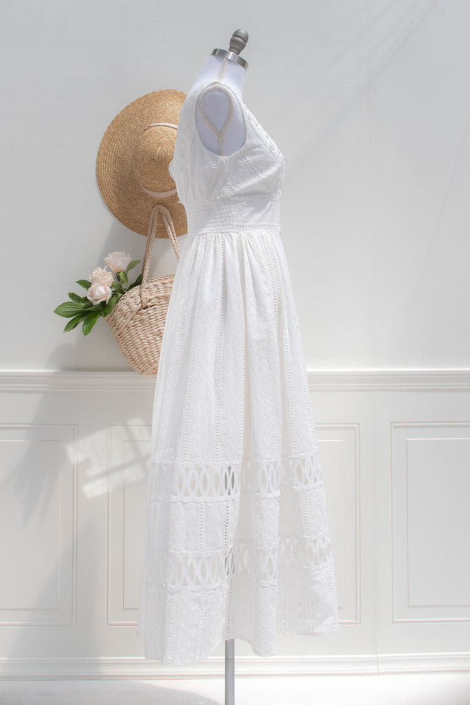 what color slip under white dress White Maxi Slip Dress main image 1