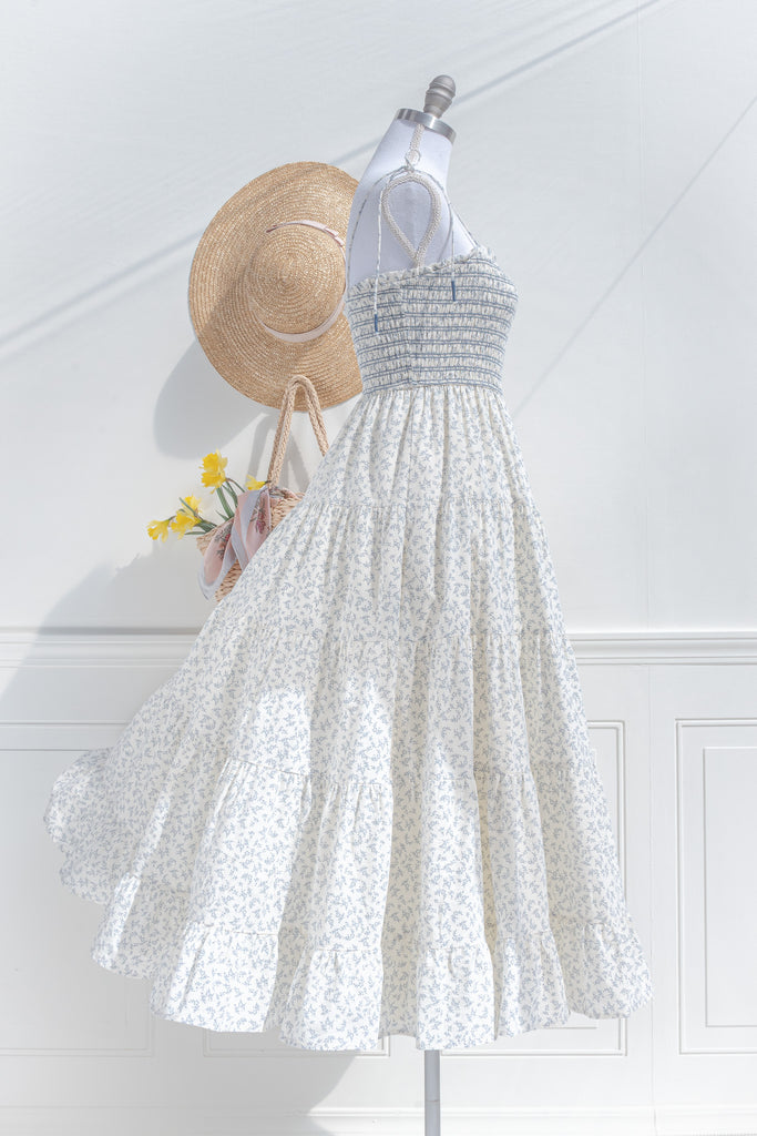 cool summer maxi dresses Summer Season Linen Blend Maxi Dress White