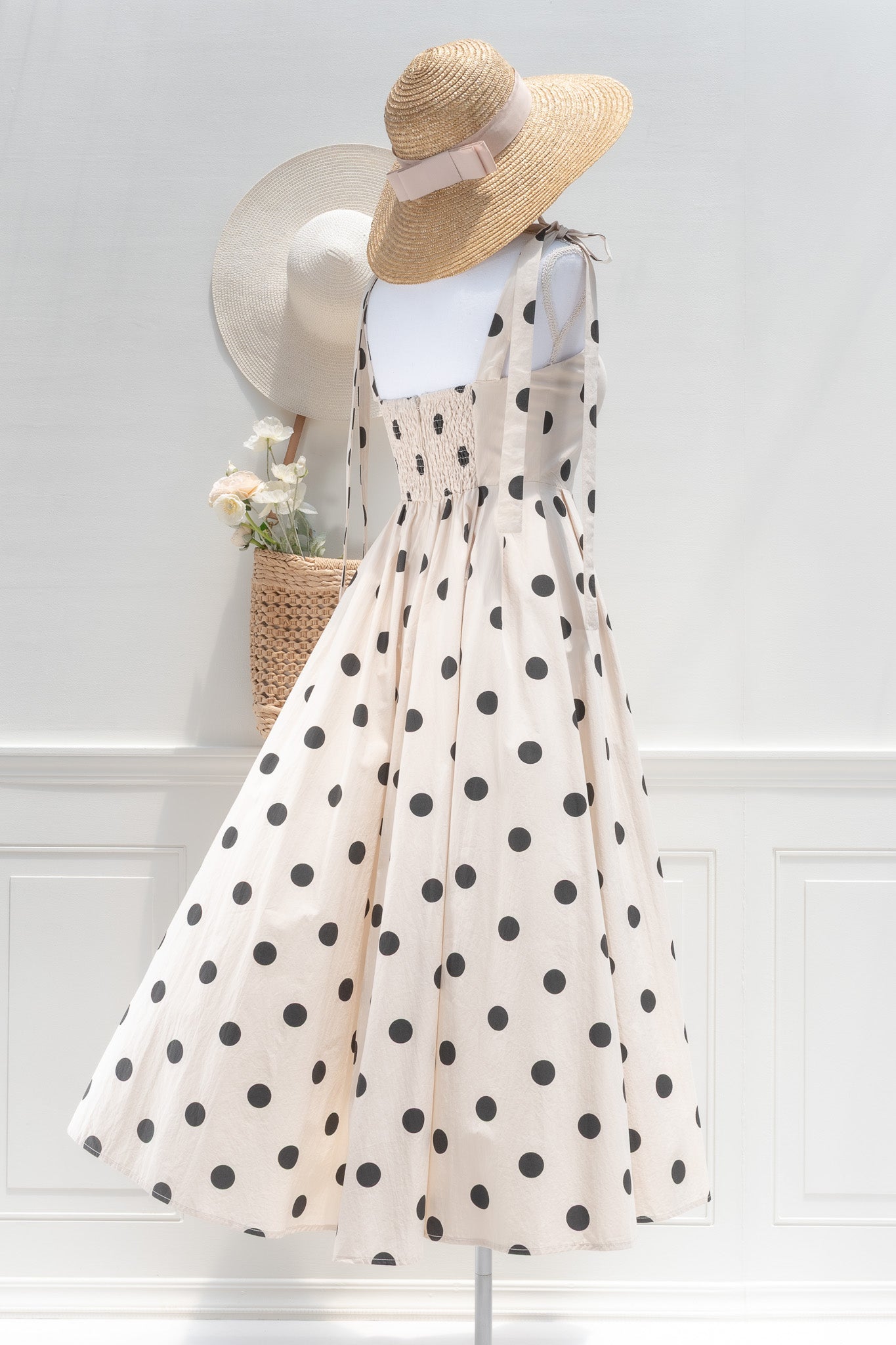 midi dress shopee Vintage Cherry Print Wrap Dress With Belt 2025 Midi Dress